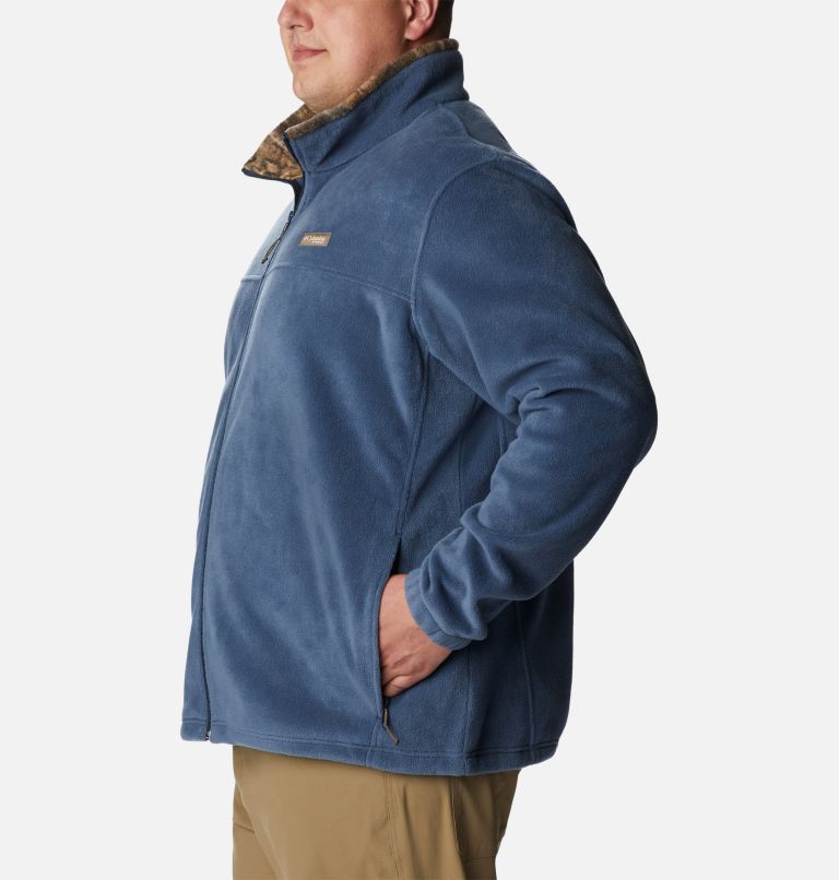 Thumbnail: Men's PHG Fleece Jacket - Big, Color: Zinc, RT Edge, image 3