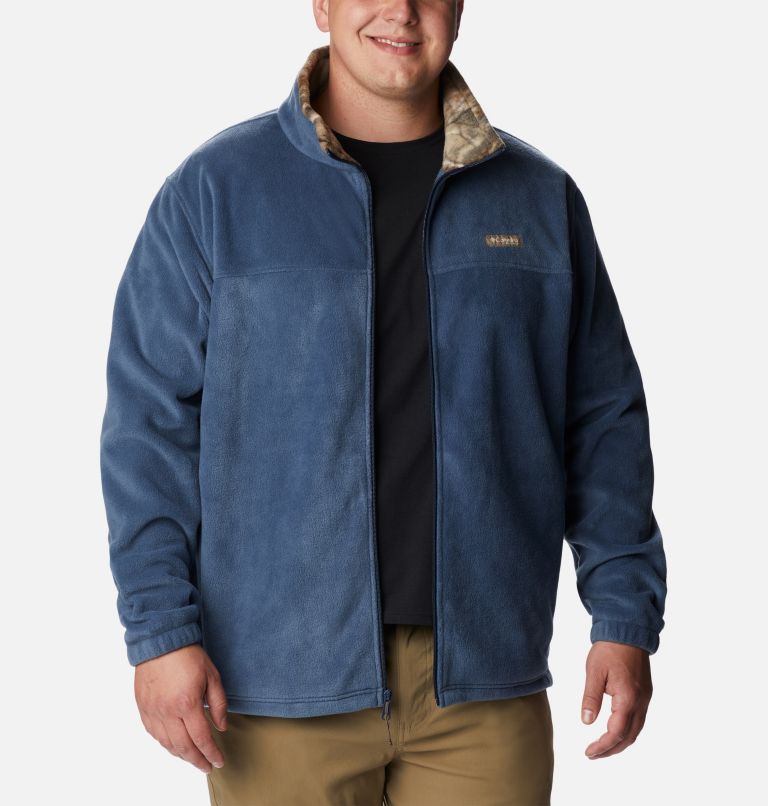 Thumbnail: Men's PHG Fleece Jacket - Big, Color: Zinc, RT Edge, image 6