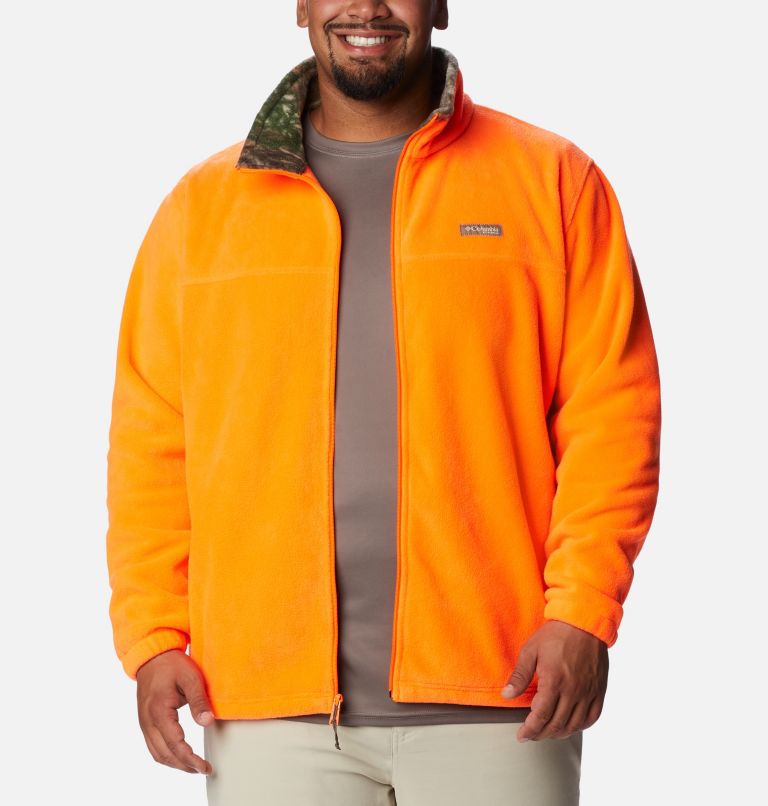 Thumbnail: Men's PHG Fleece Jacket - Big, Color: Blaze, RT Edge, image 7