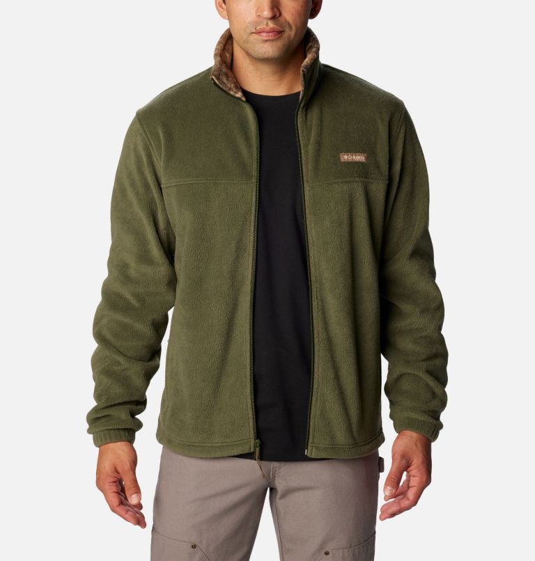 Thumbnail: Men's PHG Fleece Jacket - Tall, Color: Surplus Green, RT Edge, image 8