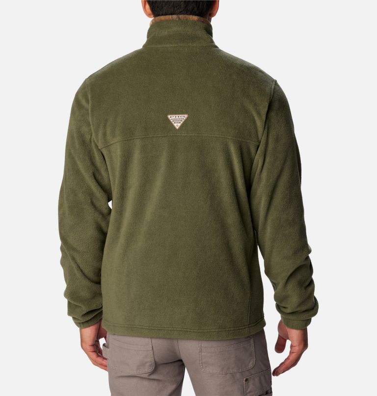 Thumbnail: Men's PHG Fleece Jacket - Tall, Color: Surplus Green, RT Edge, image 2
