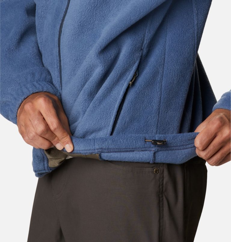 Thumbnail: Men's PHG Fleece Jacket - Tall, Color: Zinc, RT Edge, image 7
