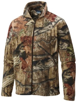 columbia camouflage fleece jacket