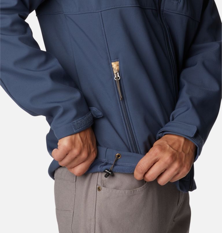 Thumbnail: Men’s PHG Ascender Softshell Jacket, Color: Zinc, RT Edge, image 7