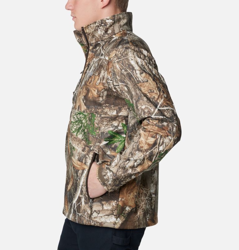 Men’s PHG Ascender Softshell Jacket, Color: Realtree Edge, image 3
