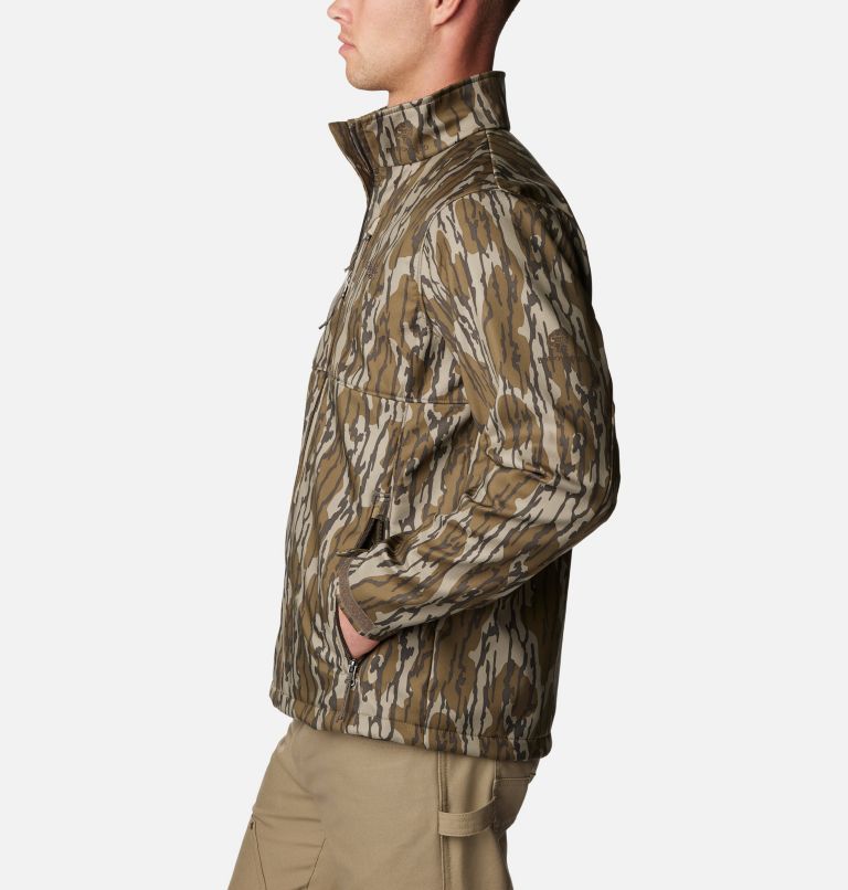 Men’s PHG Ascender Softshell Jacket, Color: Mossy Oak Bottomland, image 3