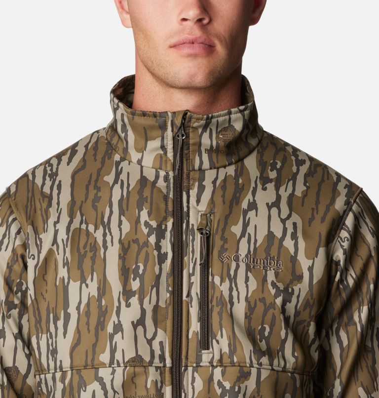Men’s PHG Ascender Softshell Jacket, Color: Mossy Oak Bottomland, image 4