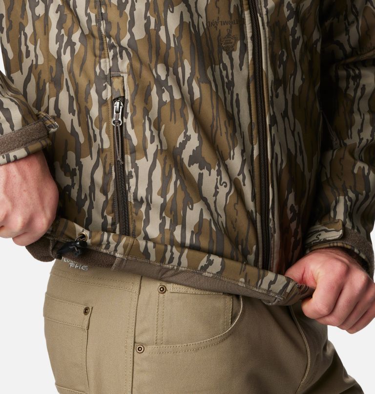 Men’s PHG Ascender Softshell Jacket, Color: Mossy Oak Bottomland, image 6