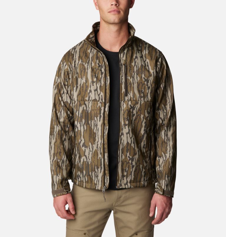 Men’s PHG Ascender Softshell Jacket, Color: Mossy Oak Bottomland, image 8