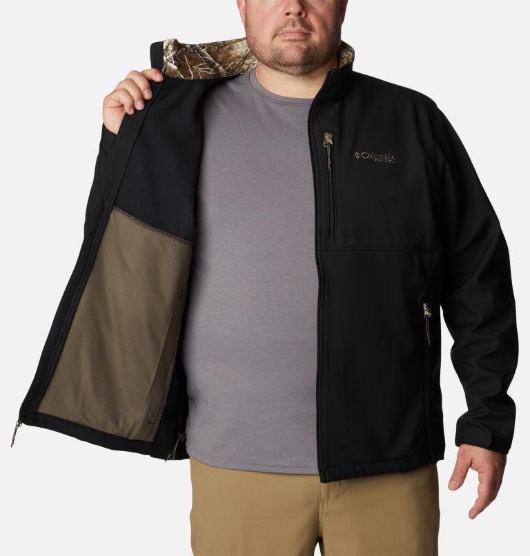 Thumbnail: Men’s PHG Ascender Softshell Jacket - Big, Color: Black, RT Edge, image 5