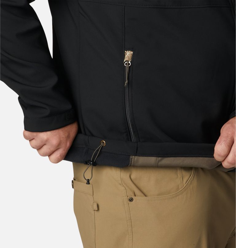 Thumbnail: PHG Ascender Softshell Jacket | 011 | 4X, Color: Black, RT Edge, image 7
