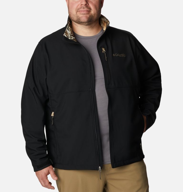 Thumbnail: Men’s PHG Ascender Softshell Jacket - Big, Color: Black, RT Edge, image 8