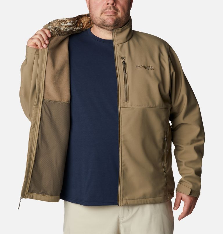 Men’s PHG Ascender Softshell Jacket - Big, Color: Flax, RT Edge