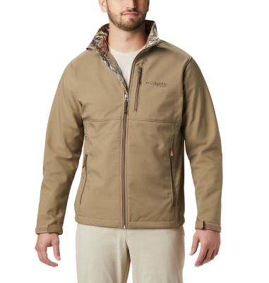 columbia men's softshell jacket