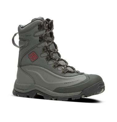 Men&rsquo;s Bugaboot&trade; Plus III Omni-Heat&trade; Boot BUGABOOT&trade; PLUS III OMNI-HEAT&trade; | 255 | 10, Charcoal, Bright Red, 3/4 front