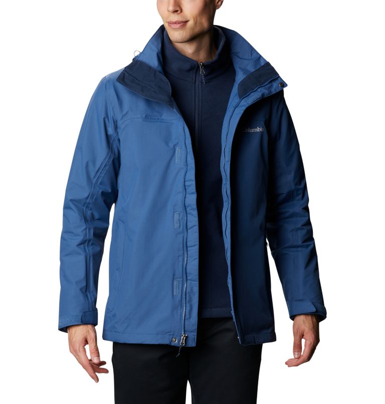 Thumbnail: Men’s Mission Air 3-In-1 Interchange Jacket, Color: Night Tide, Collegiate Navy, image 1