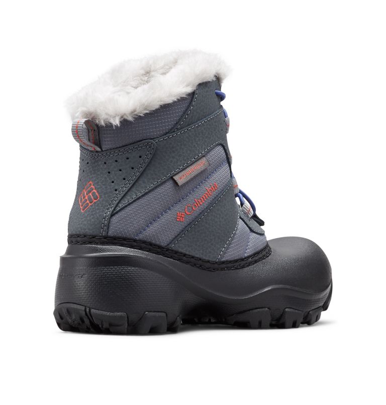 Big Kids' Rope Tow III Waterproof Boot, Color: Ti Grey Steel, Red Canyon, image 9