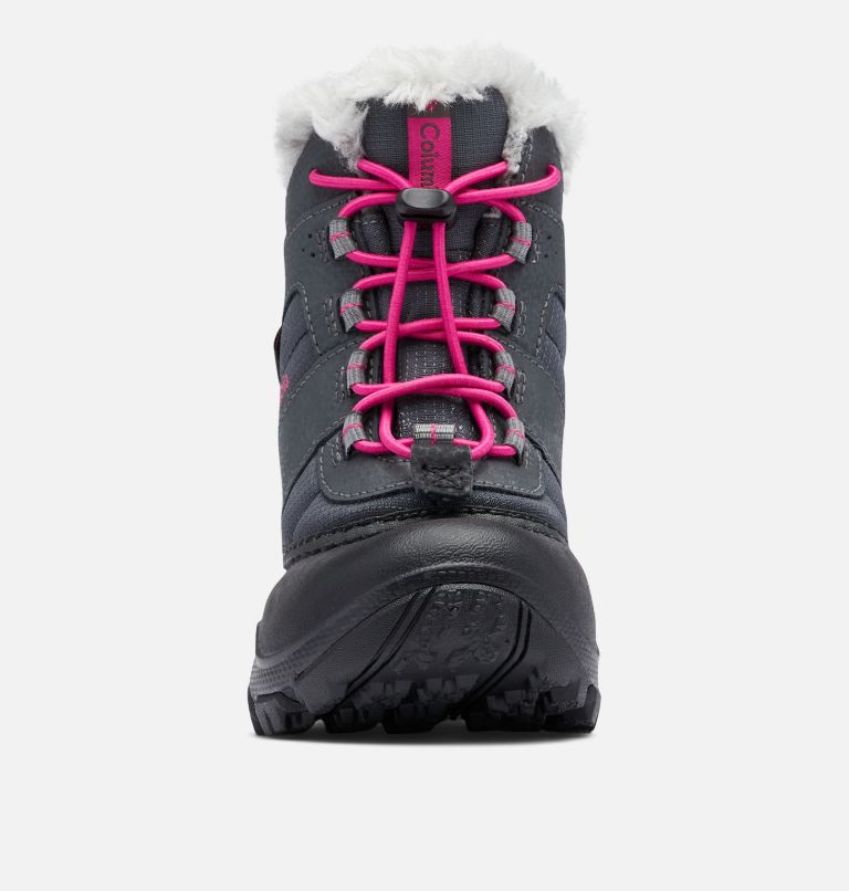 Girl's Rope Tow III Waterproof Boot - Youth, Color: Dark Grey, Haute Pink, image 7