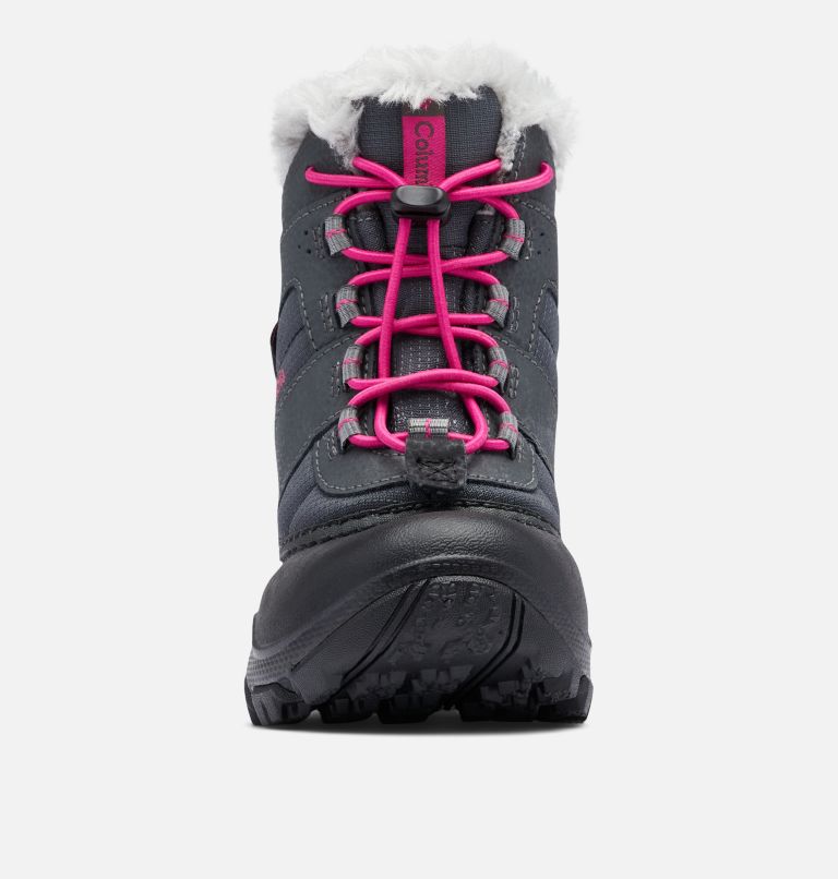 Thumbnail: Little Kids' Rope Tow III Waterproof Boot, Color: Dark Grey, Haute Pink, image 7