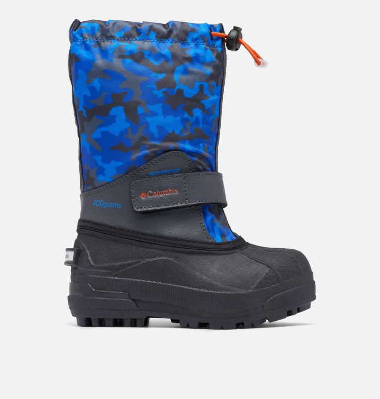 Botte Powderbug Forty Print pour petit enfant, Color: Shark, Tangy Orange, image 1