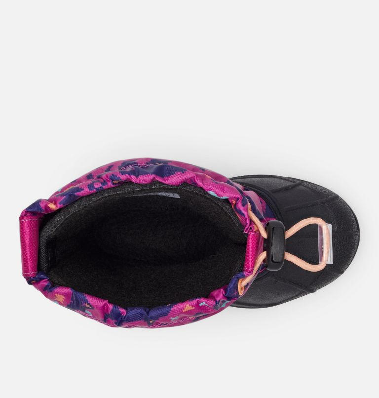Botte Powderbug Forty Print pour petit enfant, Color: Wild Fuchsia, Bright Nectar, image 3
