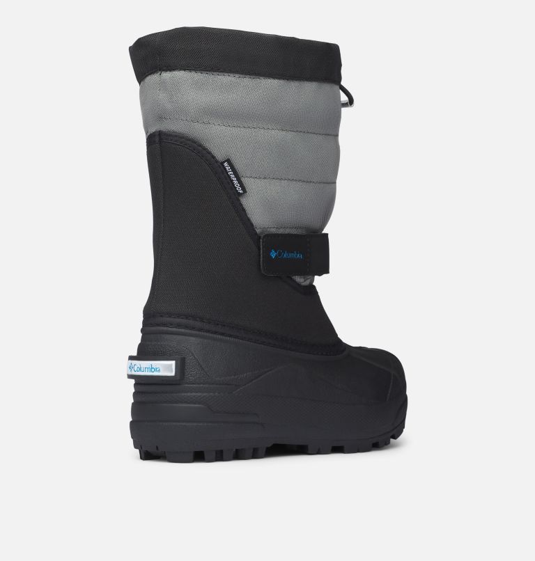 Thumbnail: Youth Powderbug Plus II Snow Boot, Color: Black, Hyper Blue, image 9