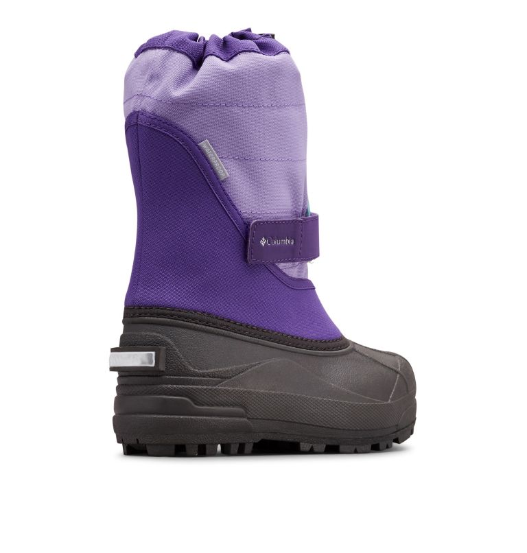 Big Kids’ Powderbug Plus II Snow Boot, Color: Emperor, Paisley Purple, image 9
