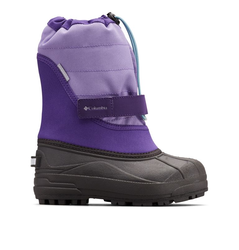 Youth Powderbug Plus II Snow Boot, Color: Emperor, Paisley Purple, image 1