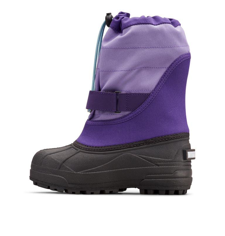 Thumbnail: Big Kids’ Powderbug Plus II Snow Boot, Color: Emperor, Paisley Purple, image 5