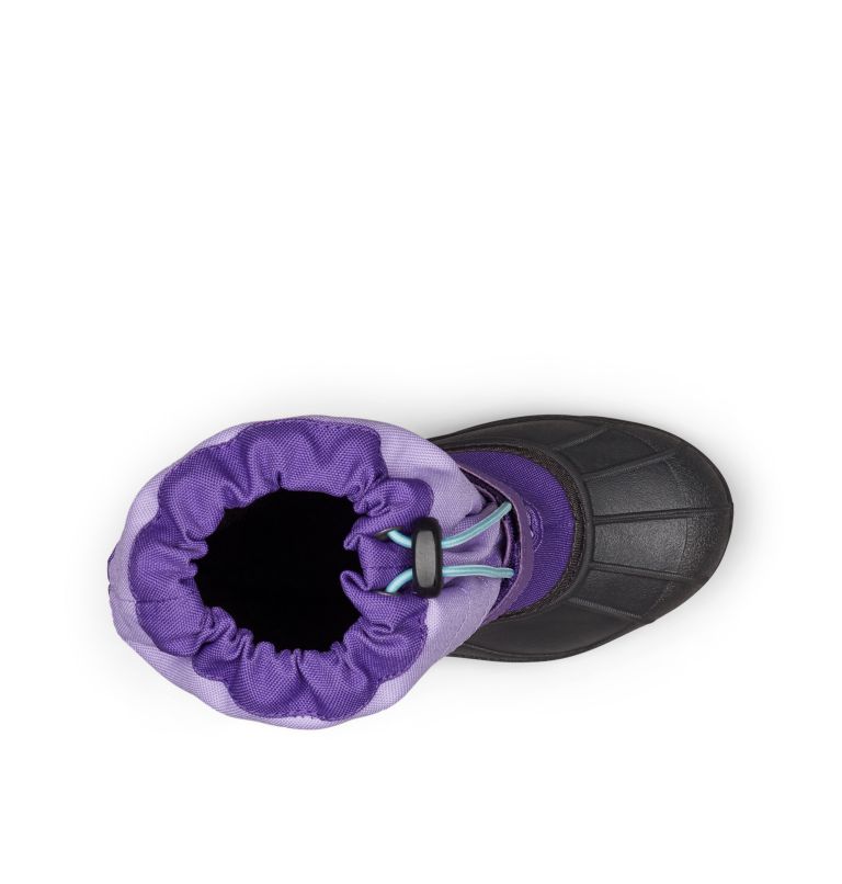 Big Kids’ Powderbug Plus II Snow Boot, Color: Emperor, Paisley Purple, image 3