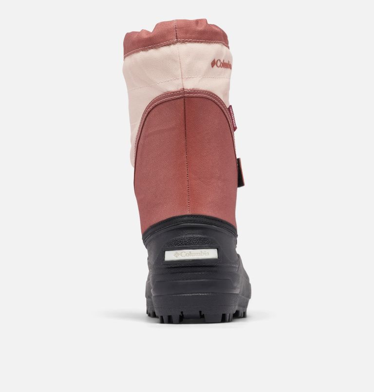 Big Kids’ Powderbug Plus II Snow Boot, Color: Dusty Pink, Beetroot, image 8