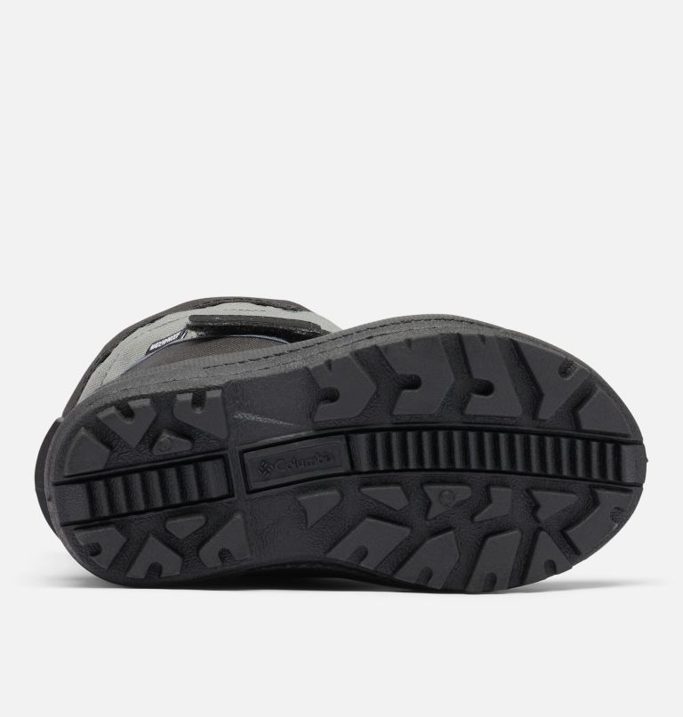 Little Kids’ Powderbug Plus II Snow Boot, Color: Black, Hyper Blue, image 4
