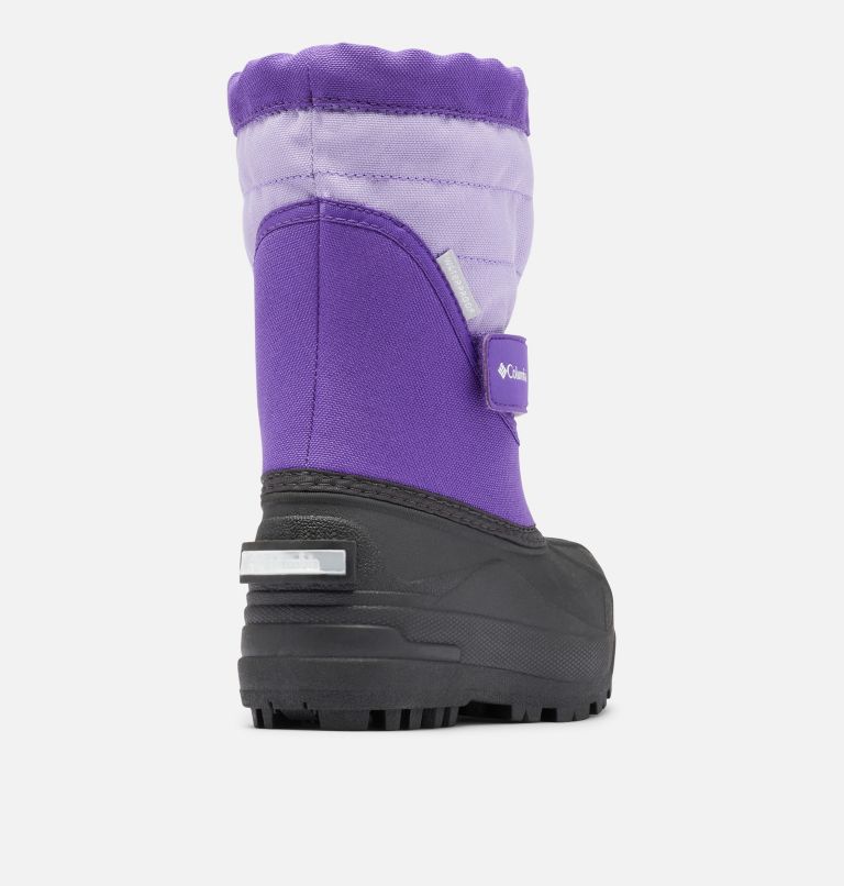 Kids' Powderbug Plus II Snow Boot, Color: Emperor, Paisley Purple, image 9