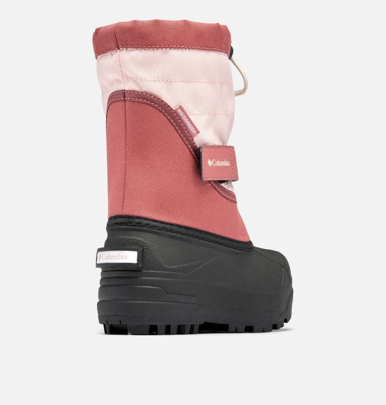 Thumbnail: Little Kids’ Powderbug Plus II Snow Boot, Color: Dusty Pink, Beetroot, image 9