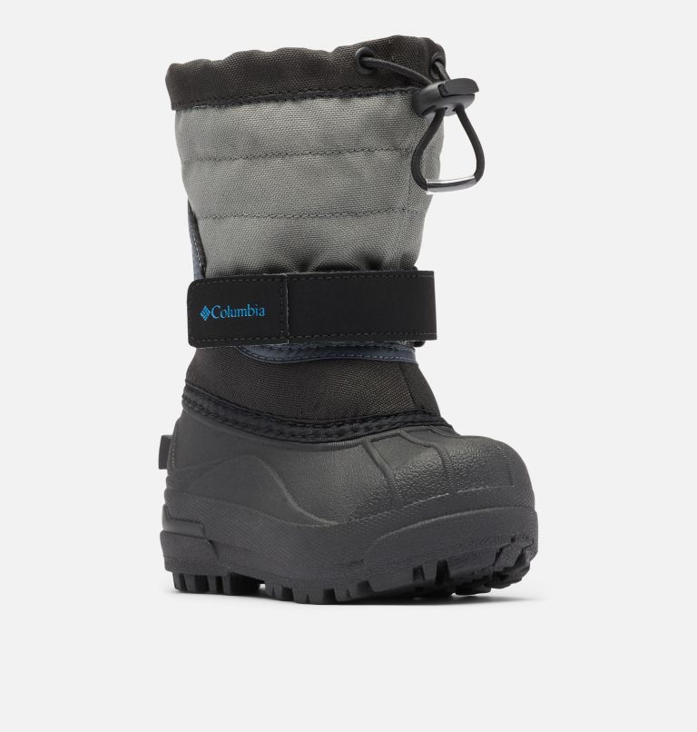 Thumbnail: Toddler Powderbug Plus II Snow Boot, Color: Black, Hyper Blue, image 2