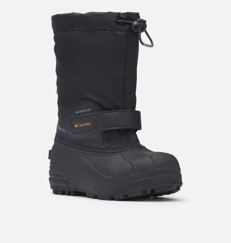 Botte Powderbug Forty pour jeune, Color: Black, Orange Blast, image 2
