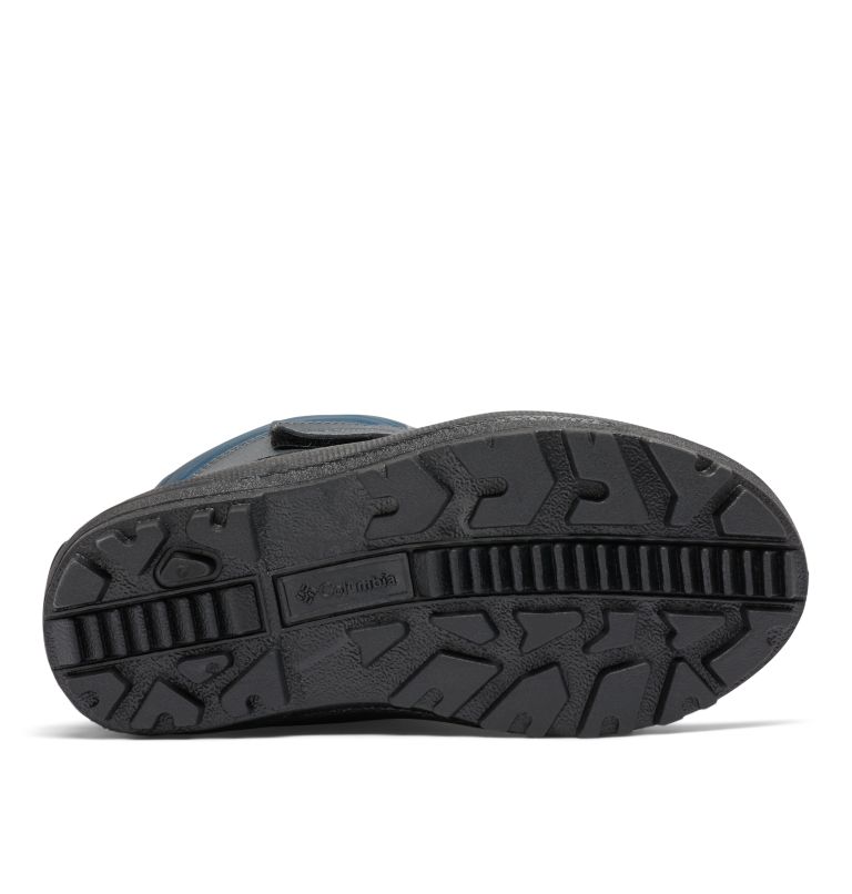 Big Kids’ Powderbug Forty Snow Boot, Color: Petrol Blue, Mountain Red, image 4