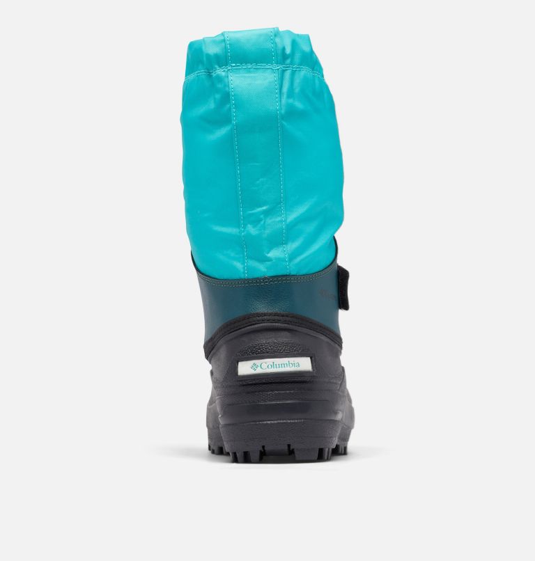Big Kids’ Powderbug Forty Snow Boot, Color: Bright Aqua, Night Wave, image 8