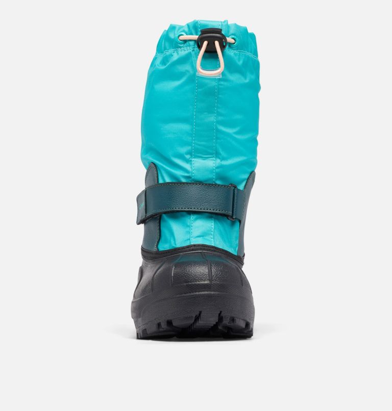 Big Kids’ Powderbug Forty Snow Boot, Color: Bright Aqua, Night Wave, image 7