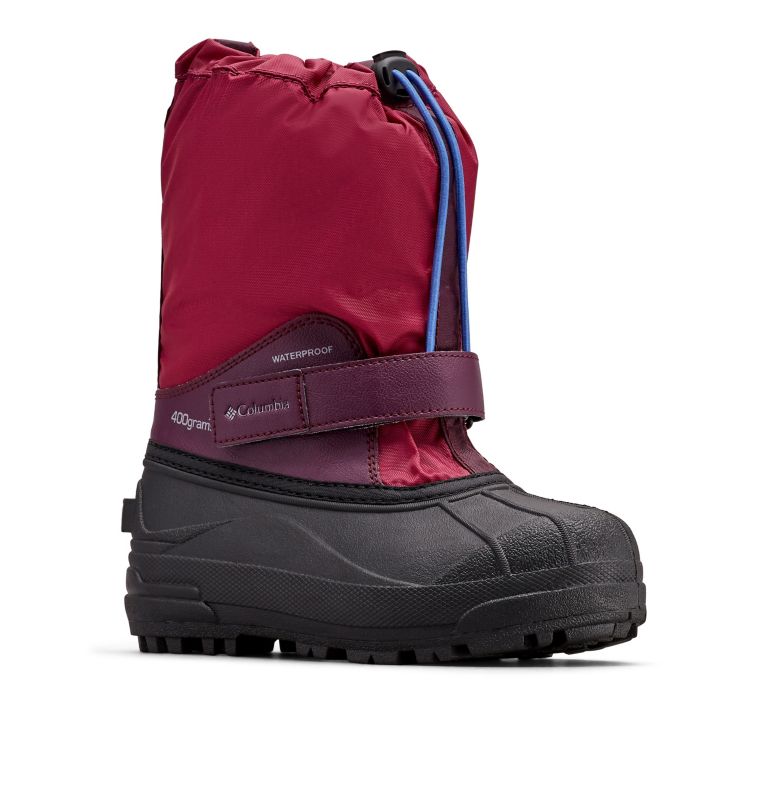 Botte Powderbug Forty pour jeune, Color: Wine Berry, Arctic Blue, image 2