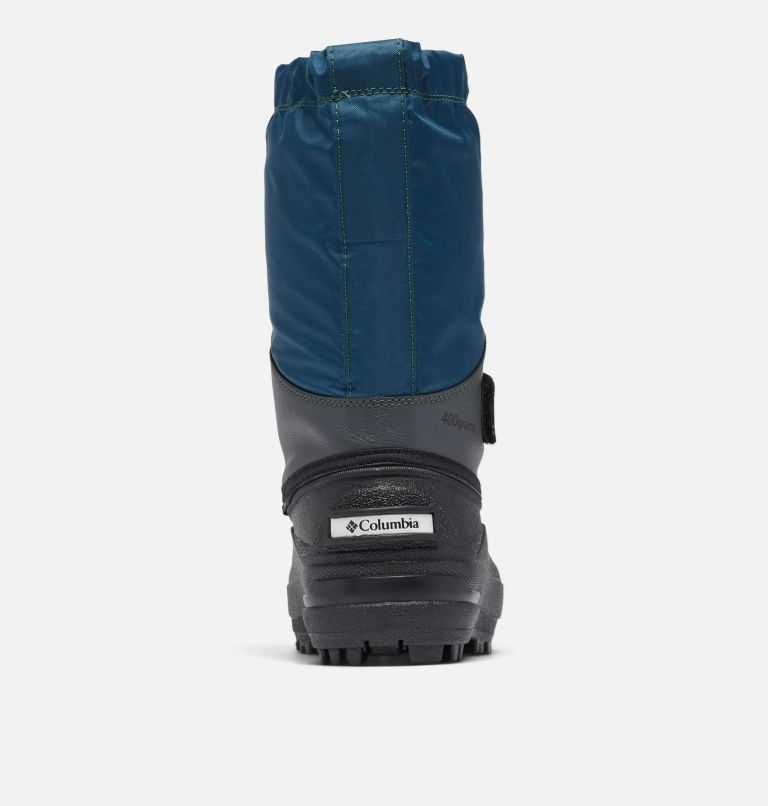 Little Kids’ Powderbug Forty Snow Boot, Color: Petrol Blue, Mountain Red, image 8