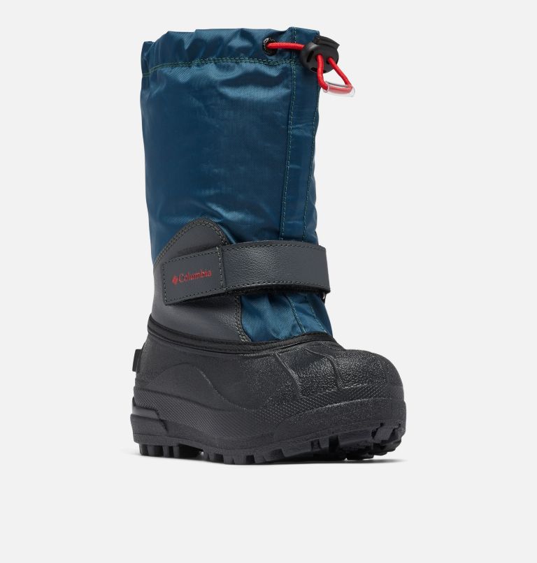 Bottes Forty Powderbug pour enfant, Color: Petrol Blue, Mountain Red, image 2
