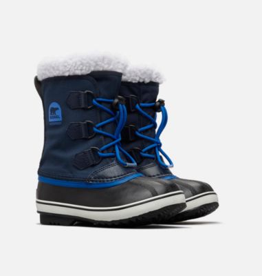 navy sorel boots