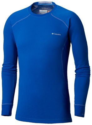 Men&rsquo;s Heavyweight II Stretch Baselayer Long Sleeve Shirt Heavyweight II Long Sleeve Top | 053 | L, Azul, front