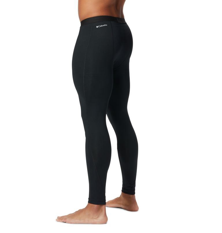 Thumbnail: Men's Heavyweight Stretch Baselayer Tights, Color: Black, image 2