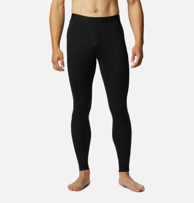 Thermal base layer 3/4 tights in color black