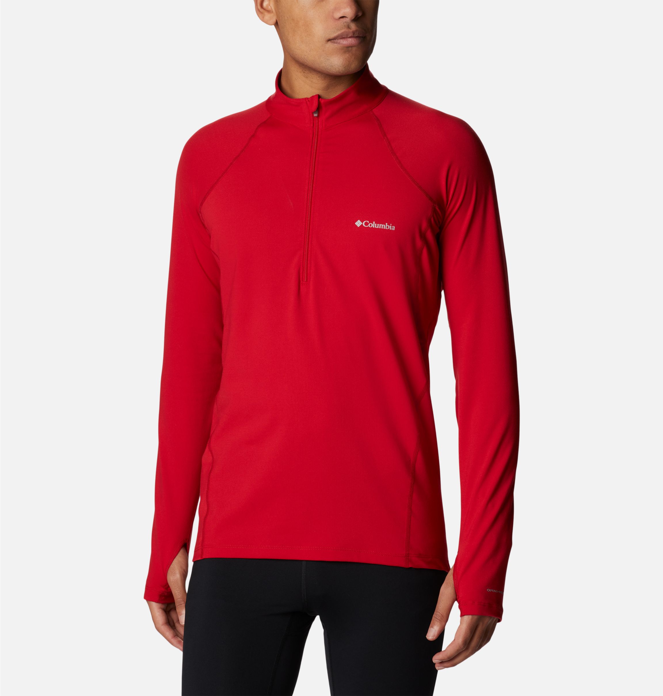 CL TRICOLOR LINE LS HALF ZIP SHIRT【L】 CL TRICOLOR LINE LS HALF ZIP SHIRT【L】