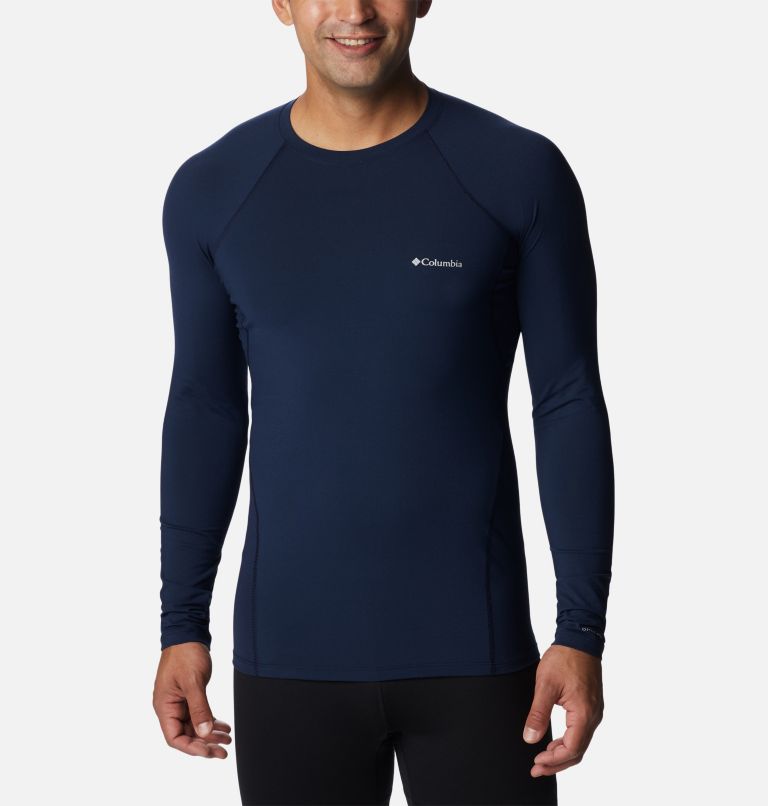 Men’s Omni-Heat Midweight Baselayer Crew - Tall, Color: Collegiate Navy, image 1