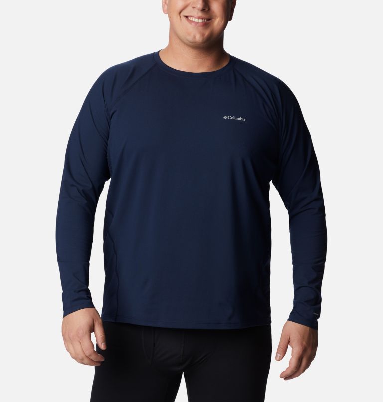 Thumbnail: Sous-vêtement technique extensible poids moyen Homme - Grandes tailles, Color: Collegiate Navy, image 1