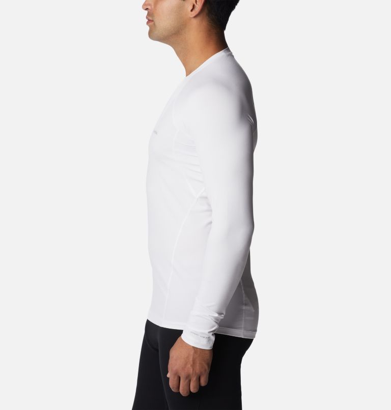 Haut à manches longues Midweight Stretch pour homme - Grandes tailles, Color: White, image 3
